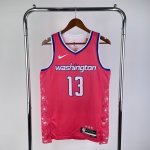 Maillot de Basket #13 Poole Washington Wizards 22-23 city